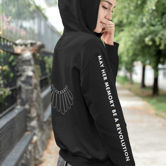 30-50% OFF BUNDLES! RUTH BADER GINSBURG FEMINIST PRIDE SWEATSHIRT HOODIE TUNIC - Picture 2 of 14
